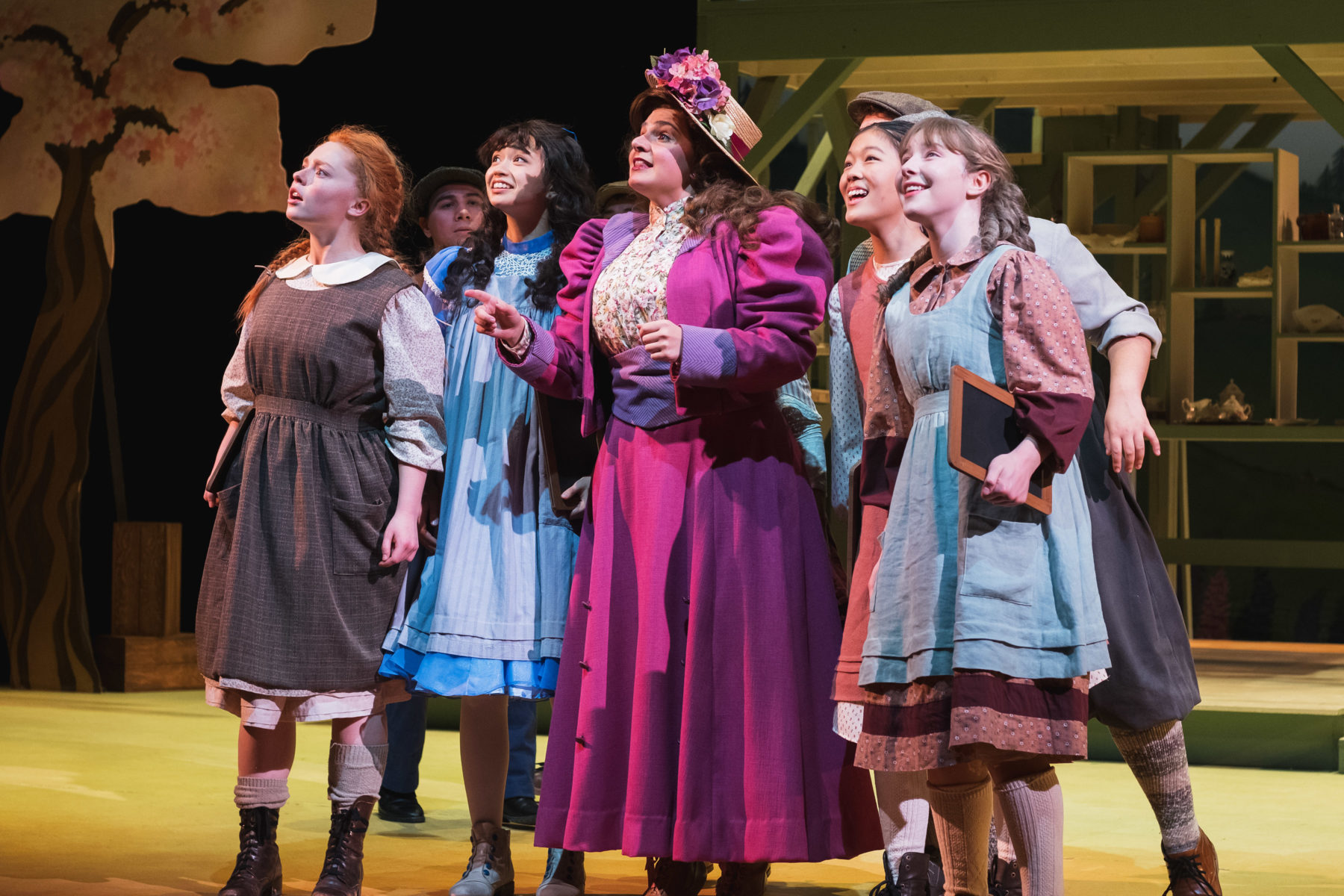 Cast of Anne of Green Gables - The Musical. Photo by Ross den Otter