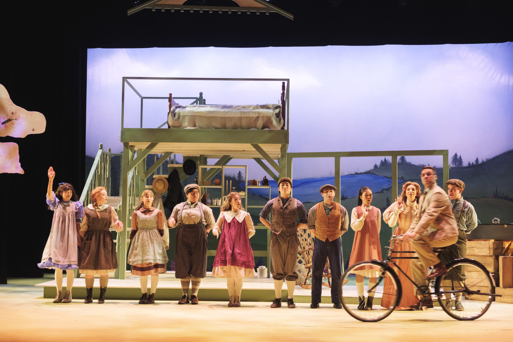 Cast of Anne of Green Gables - The Musical. Photo by Ross den Otter